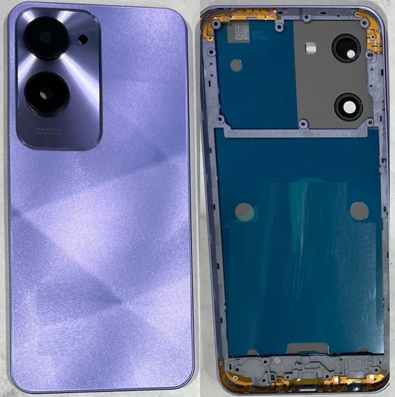 Back Panel Housing Body for Vivo Y28S Purple Back Panel Housing Body for Vivo Y28S Purple
